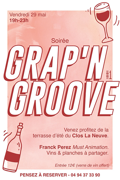 Vendredi 29 mai  : Grap'Ngroove N°1